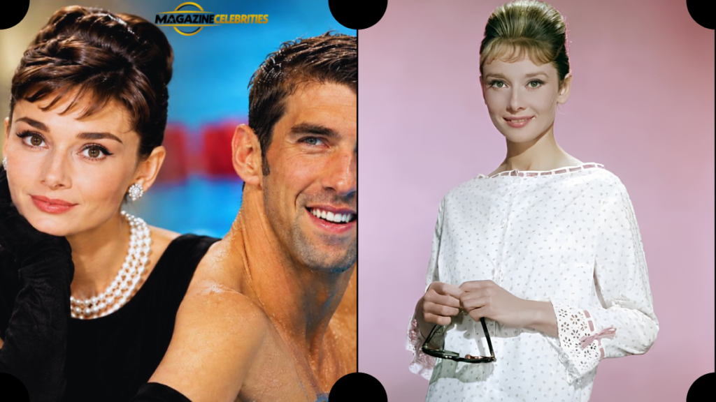 Michael Phelps and Audrey Hepburn