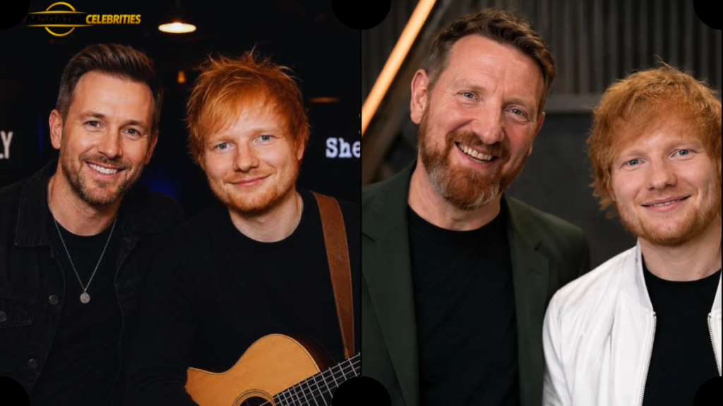 Sean Connolly and Ed Sheeran