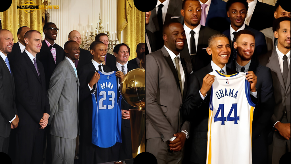 Dirk Van de Put and Barack Obama